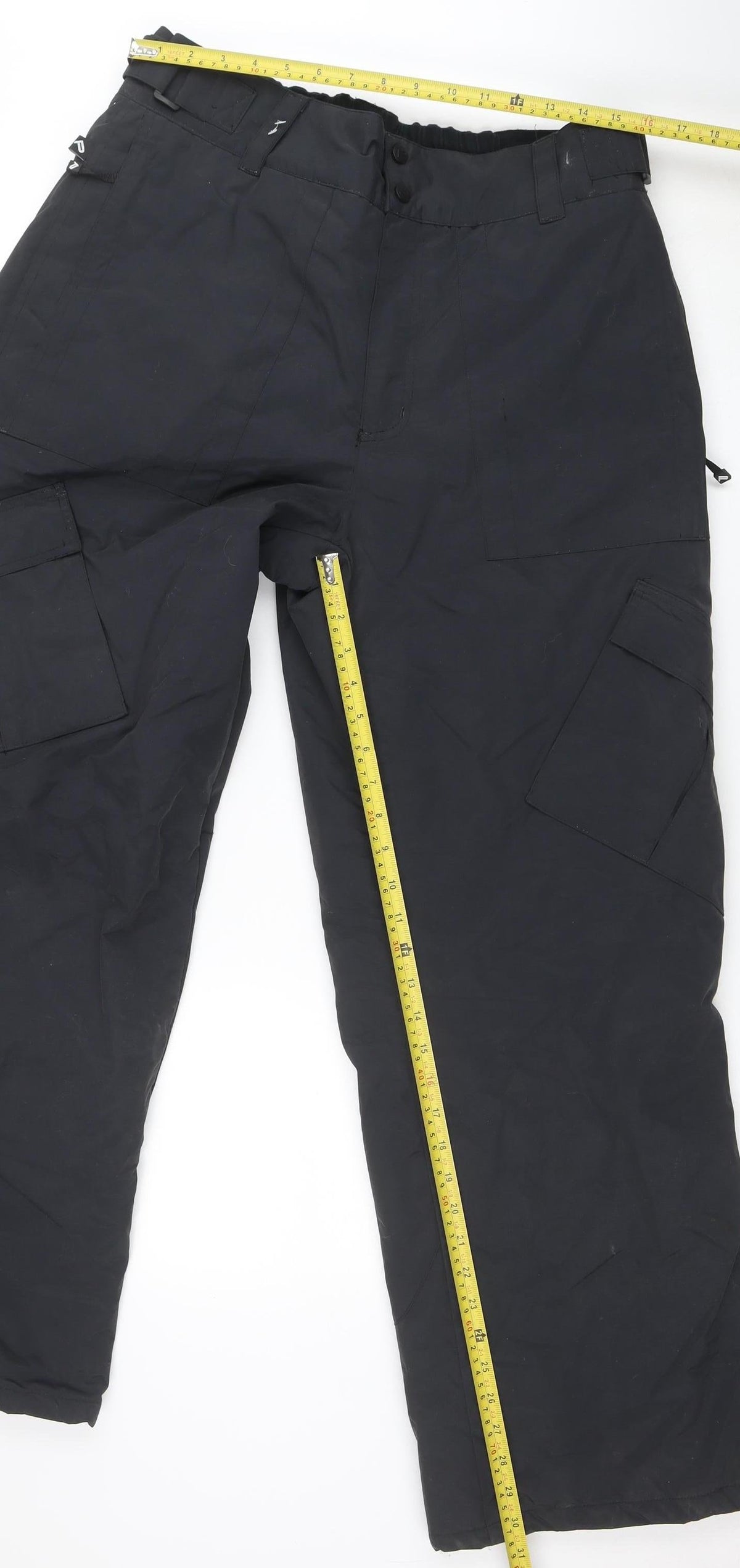 Parallel Men's Black L Snowproof Insulated Ski Snow Pants