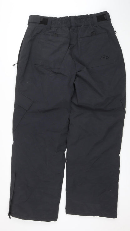 Parallel Men's Black L Snowproof Insulated Ski Snow Pants
