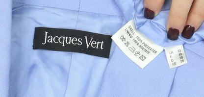 Womens UK Size 12 Jacques Vert Regular Blue Blazer