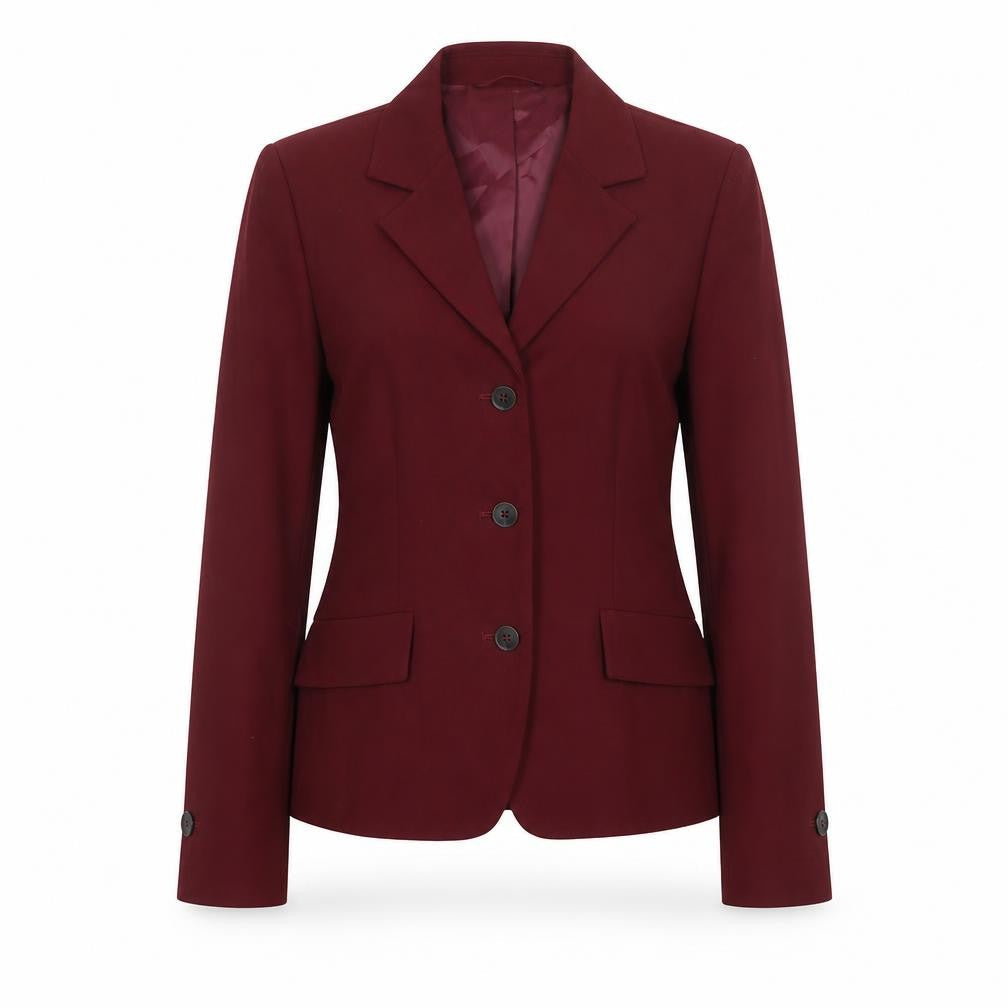 Marks and Spencer Women's Red Size 8 Tailored Blazer Jacket