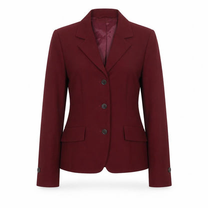 Marks and Spencer Women's Red Size 8 Tailored Blazer Jacket