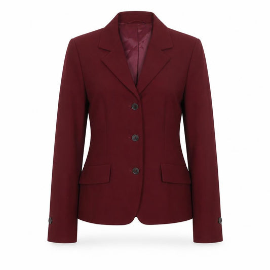 Marks and Spencer Women's Red Size 8 Tailored Blazer Jacket