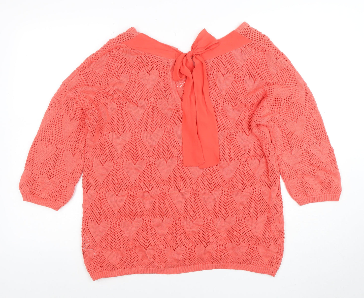 Womens UK Size 14 NEXT Pink Pullover Jumper