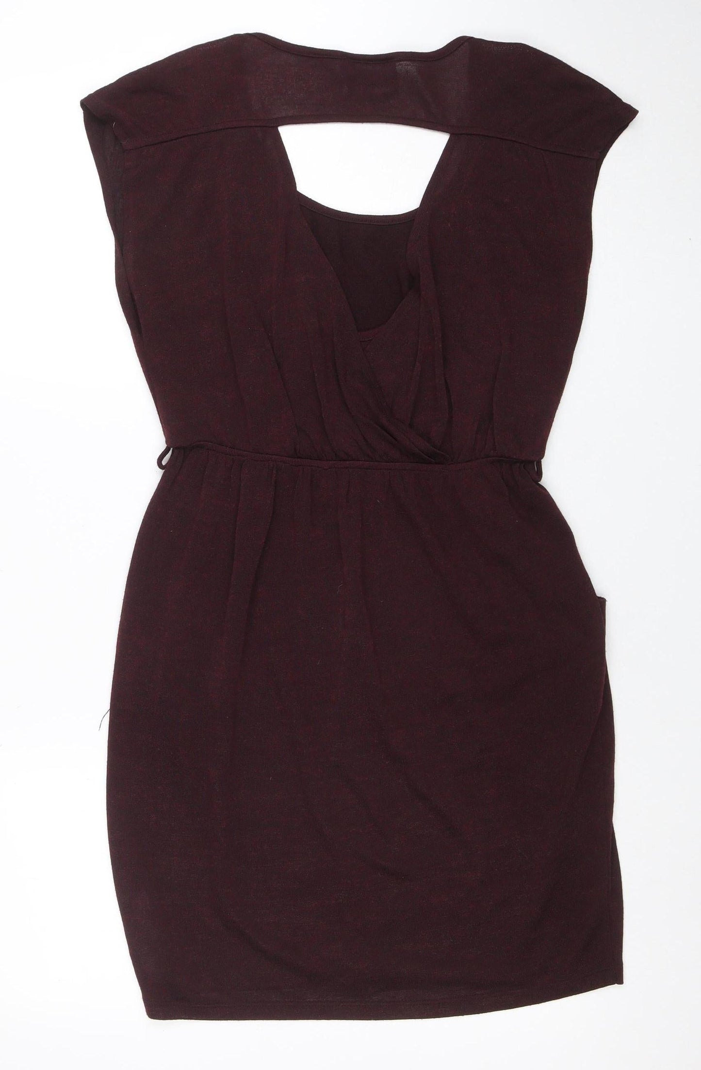 Womens UK Size 14 Purple Bodycon Dress