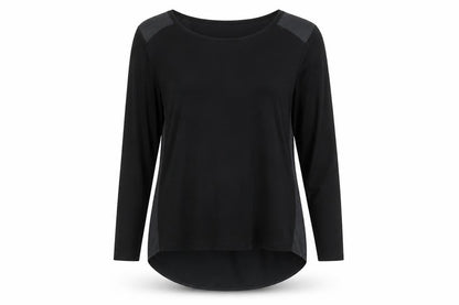 Womens UK Size XL Cynthia Rowley Black Basic Blouse
