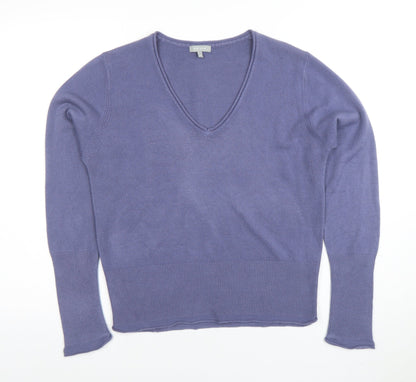Womens UK Size 14 Marks and Spencer Blue Pullover Jumper