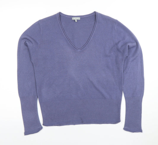 Womens UK Size 14 Marks and Spencer Blue Pullover Jumper