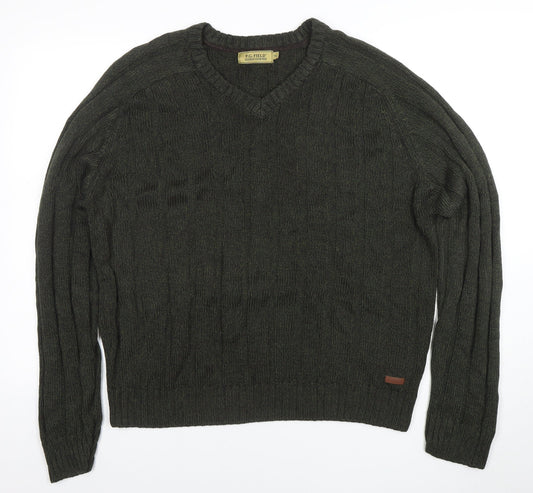 Mens UK Size XL P.G. Field Green Pullover Jumper