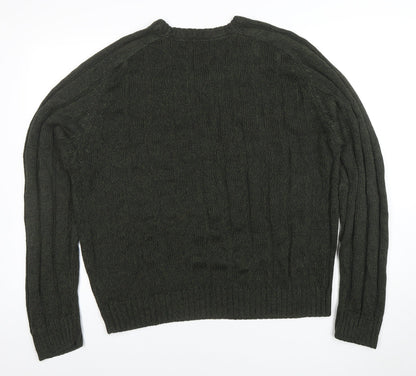 Mens UK Size XL P.G. Field Green Pullover Jumper