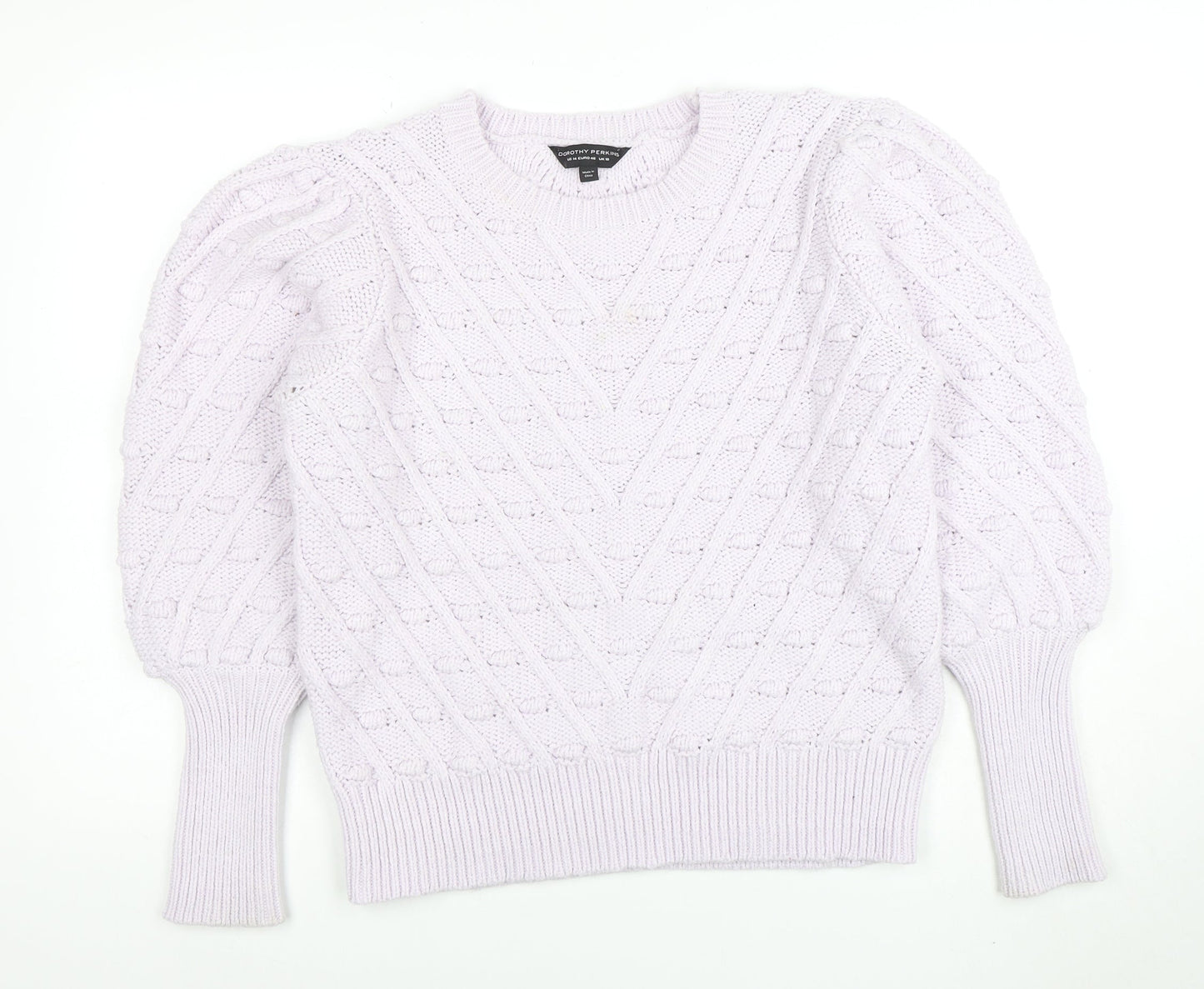 Womens UK Size 18 Dorothy Perkins Ivory Pullover Jumper