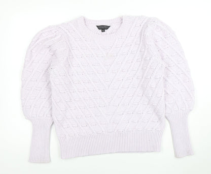 Womens UK Size 18 Dorothy Perkins Ivory Pullover Jumper