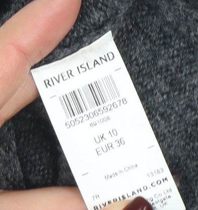 Womens UK Size 10 River Island Jumper Dress
