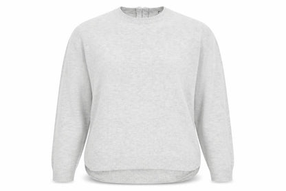 H&M Womens Grey XS Crew Neck Long Sleeve Knit Pullover Jumper