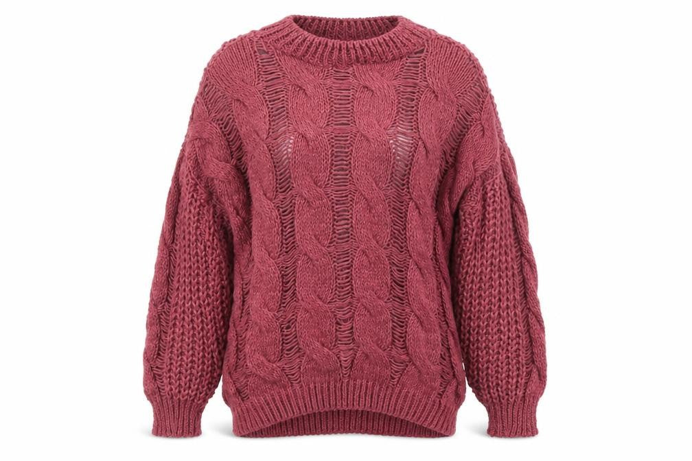 Womens UK Size M Dorothy Perkins Purple Pullover Jumper