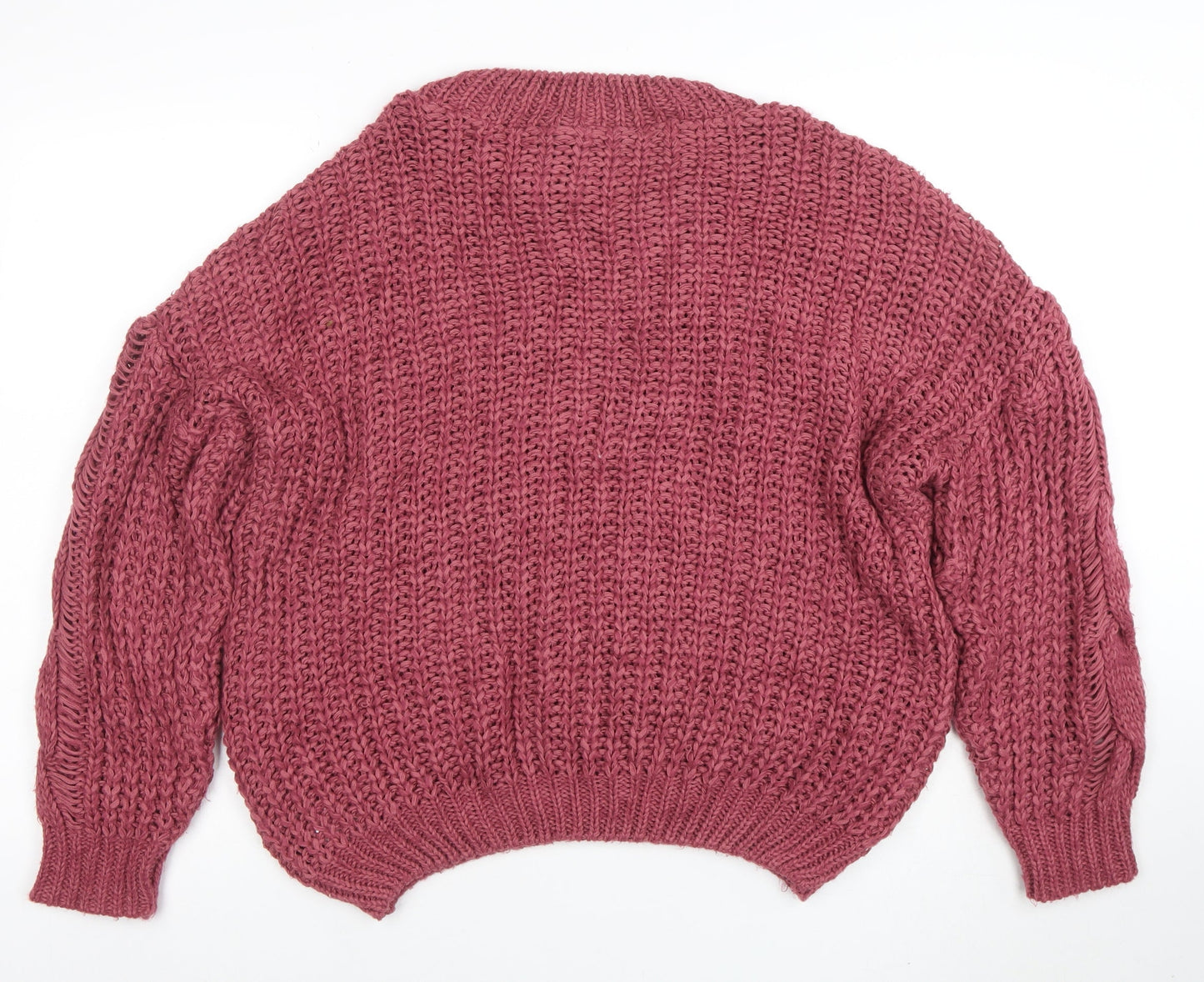 Womens UK Size M Dorothy Perkins Purple Pullover Jumper