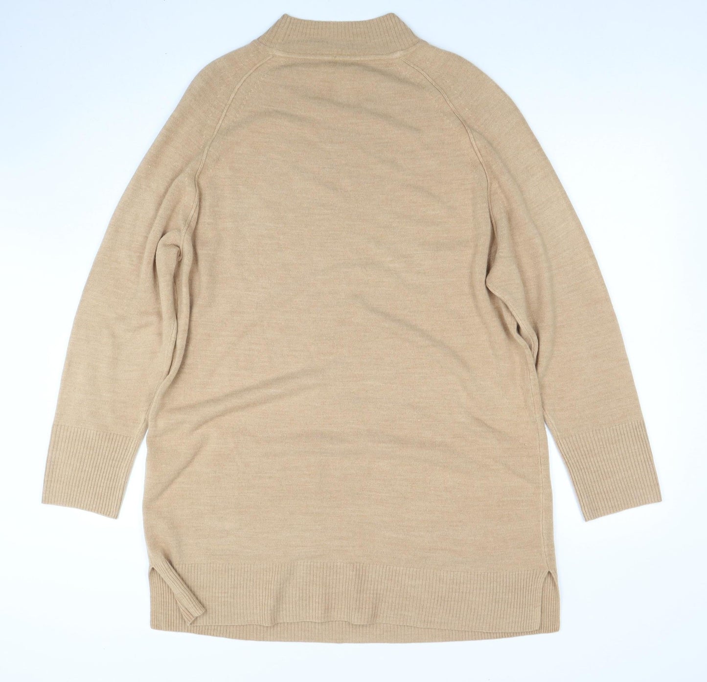 Womens UK Size 18 Principles Beige Tunic Jumper