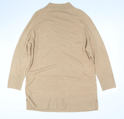 Womens UK Size 18 Principles Beige Tunic Jumper