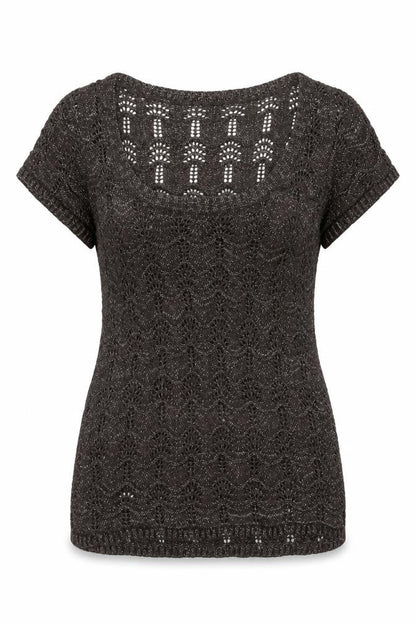 Womens UK Size 14 Soen Brown Camisole Blouse