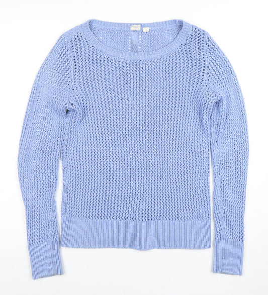 Womens UK Size S Gap Blue Pullover Jumper