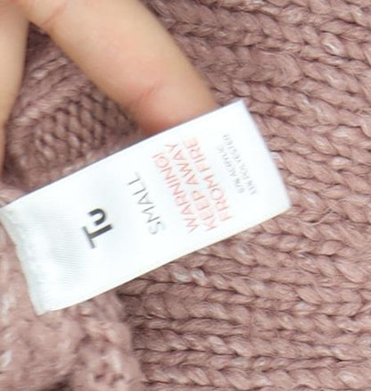 Womens UK Size S TU Pink Pullover Jumper