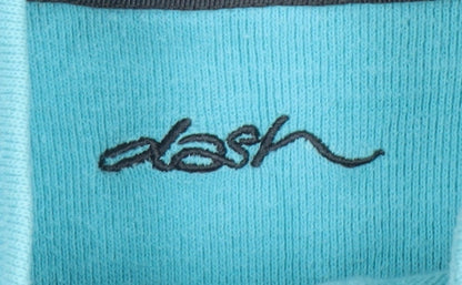 Womens UK Size 10 DASH Blue Full Zip Hoodie