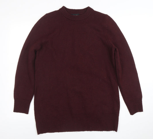 Womens UK Size 10 New Look Red Pullover Jumper