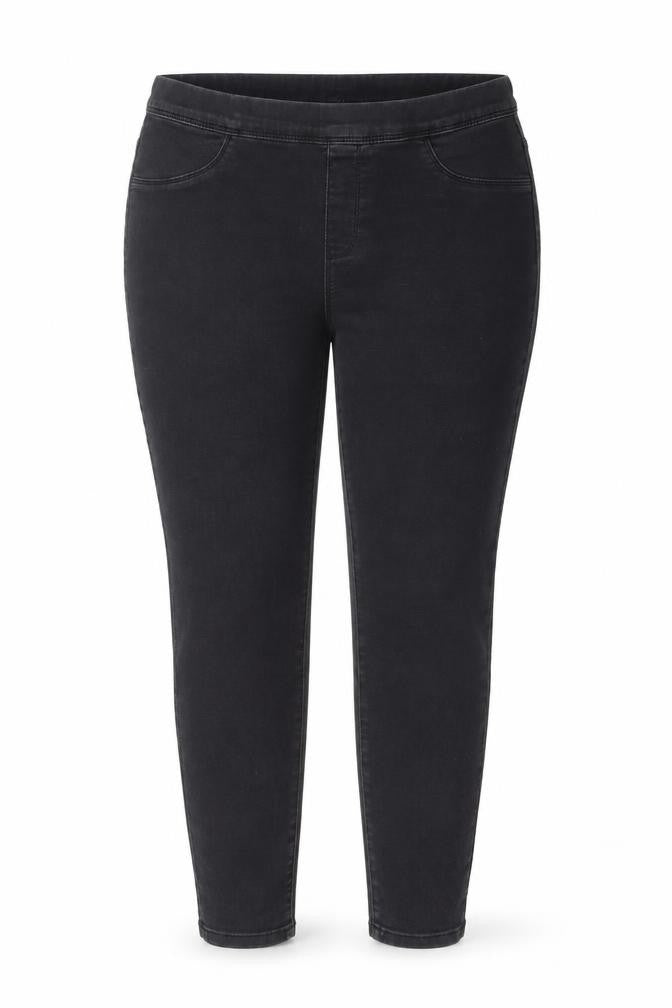 Womens UK Size XL TEX Slim Fit Jegging Black Jeans