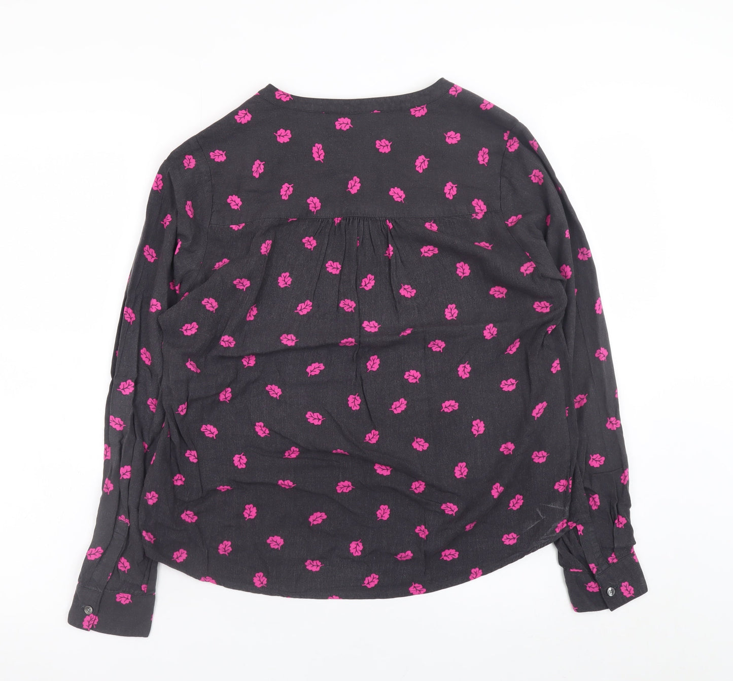 Womens UK Size 12 Boden Black Tunic Blouse
