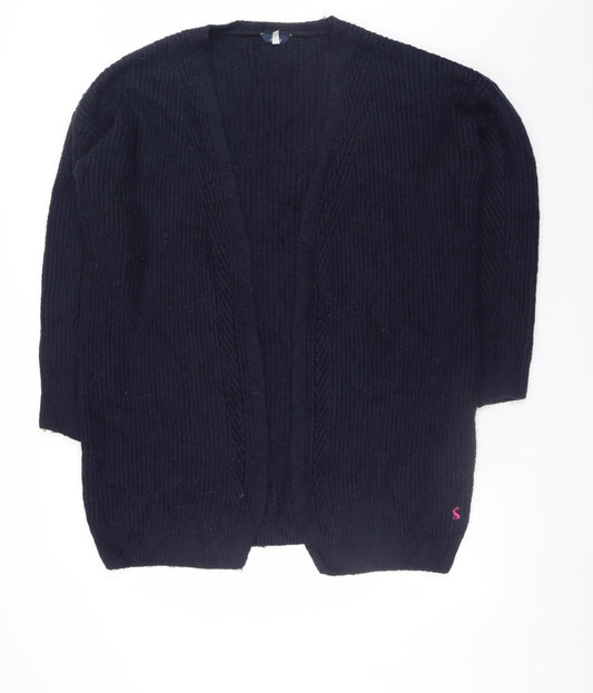 Womens UK Size 12 Joules Blue Cardigan Jumper