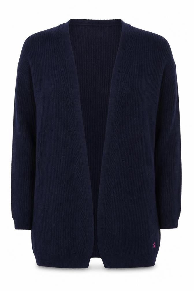 Womens UK Size 12 Joules Blue Cardigan Jumper