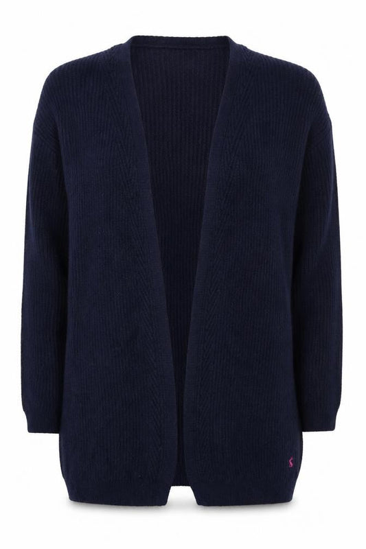 Womens UK Size 12 Joules Blue Cardigan Jumper