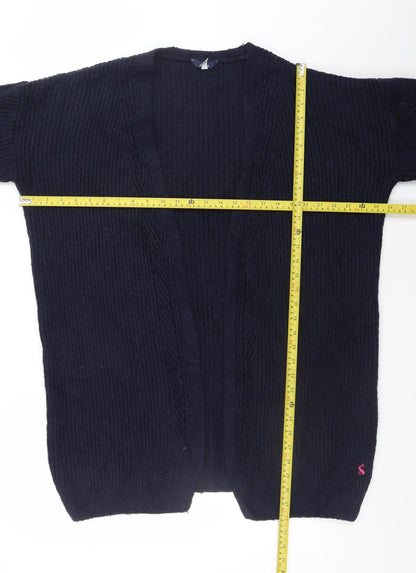 Womens UK Size 12 Joules Blue Cardigan Jumper