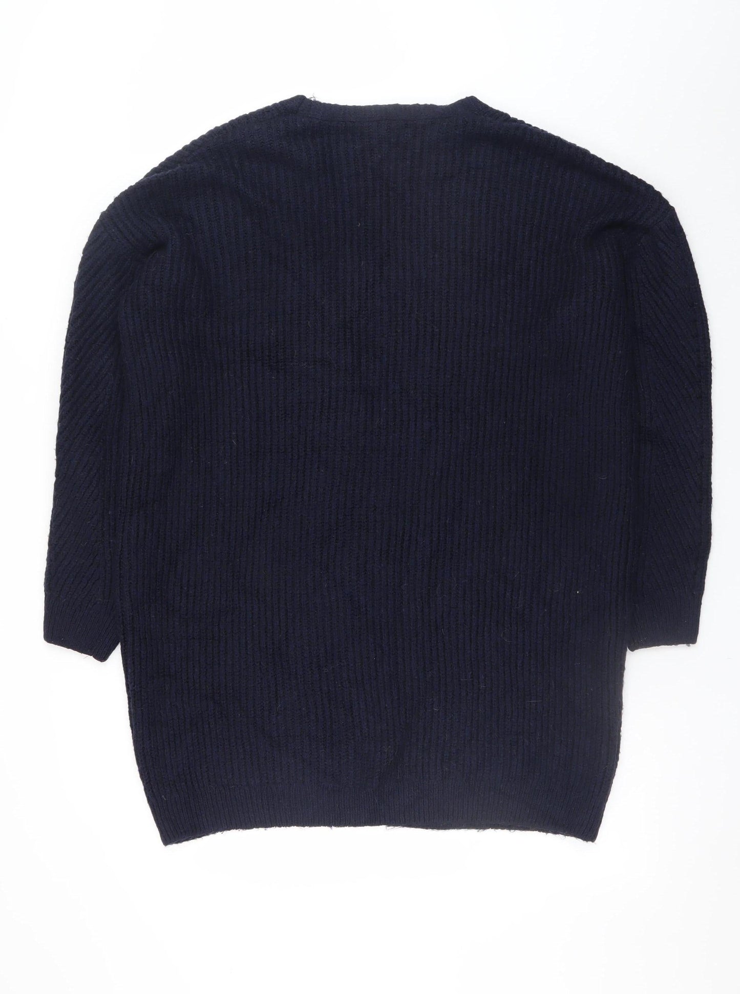 Womens UK Size 12 Joules Blue Cardigan Jumper