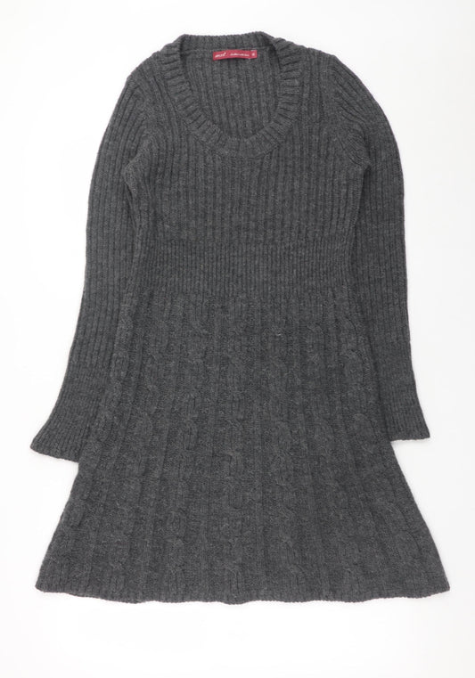 Womens UK Size 12 NEXT Jumper Dress