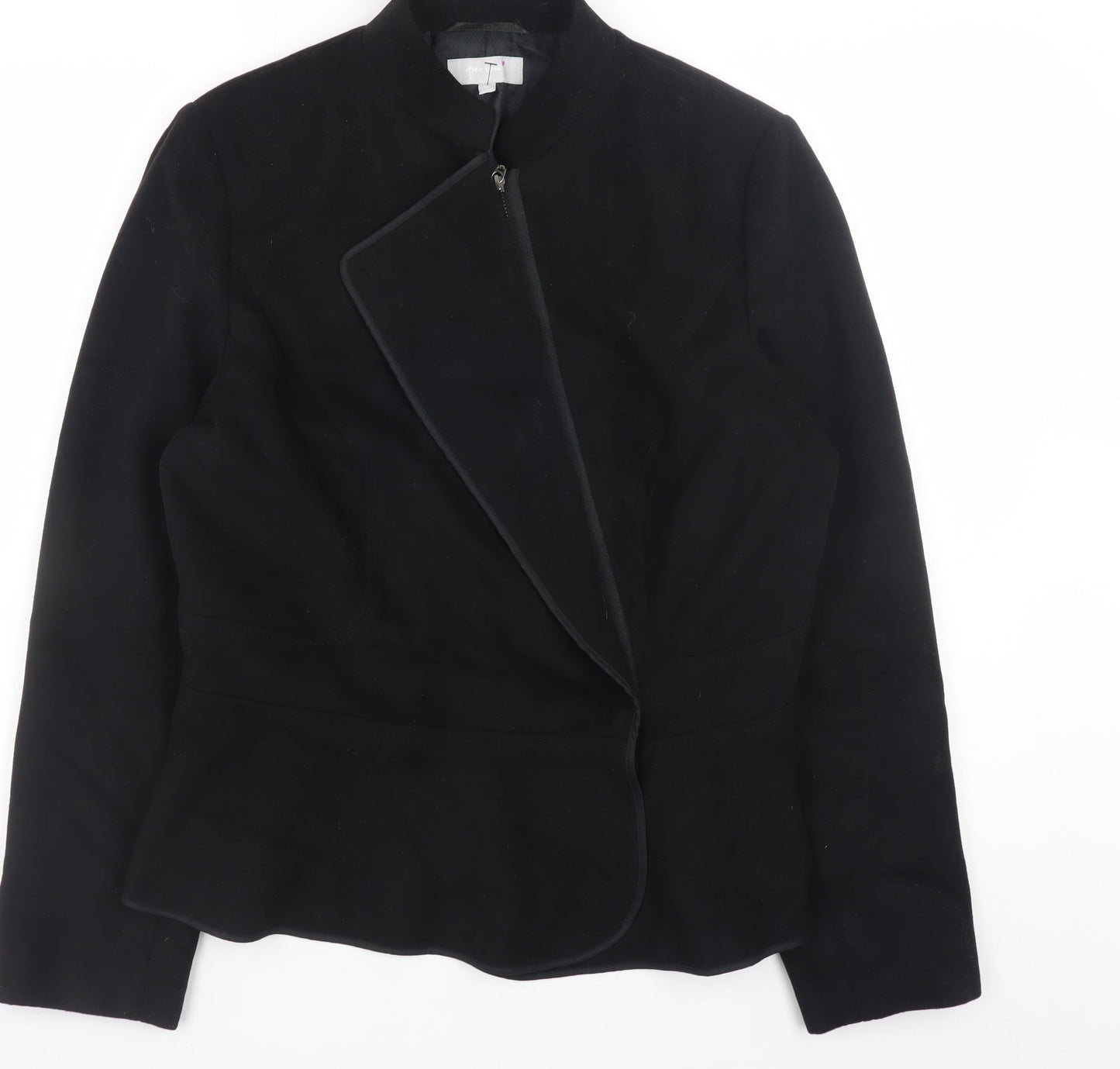 Womens UK Size 14 Marks and Spencer Black Basic Jacket