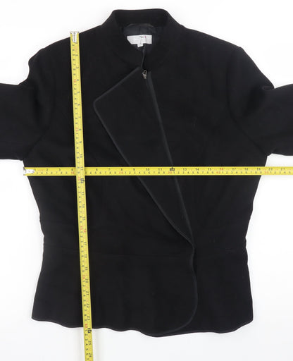 Womens UK Size 14 Marks and Spencer Black Basic Jacket