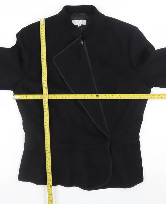 Womens UK Size 14 Marks and Spencer Black Basic Jacket