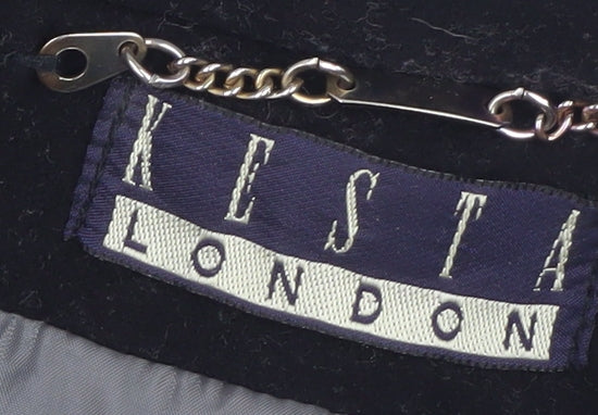 Womens UK Size 14 Kesta London Grey Overcoat