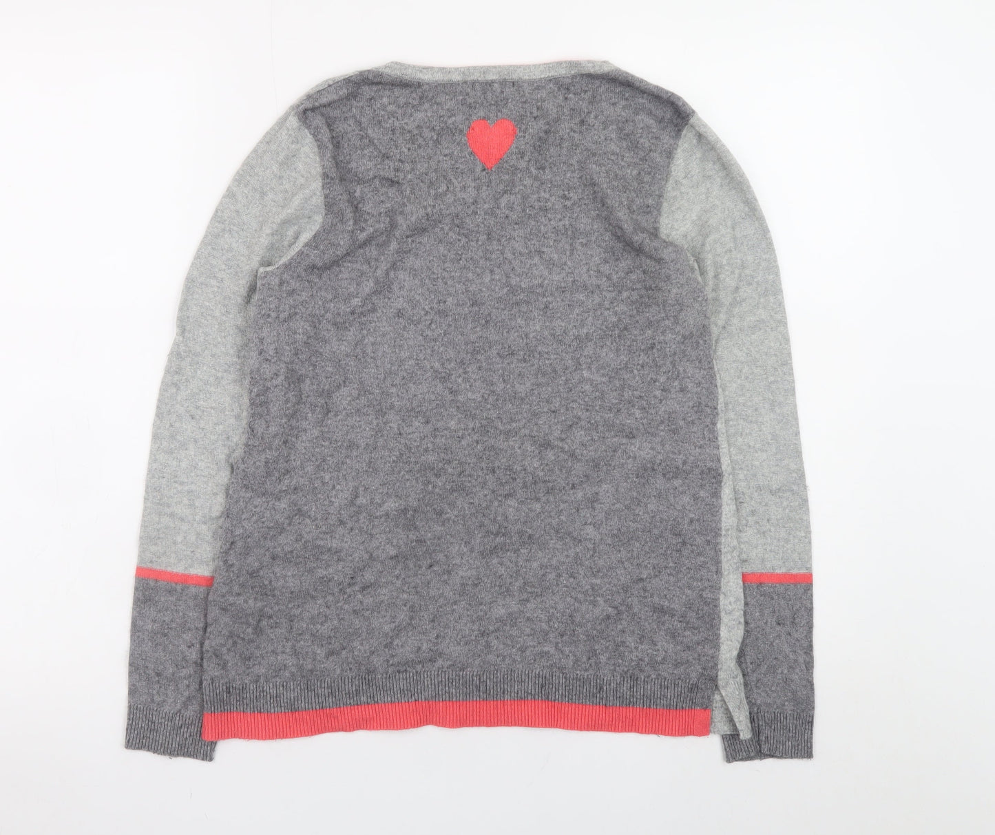 Womens UK Size 8 White Stuff Grey Pullover Jumper