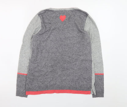 Womens UK Size 8 White Stuff Grey Pullover Jumper
