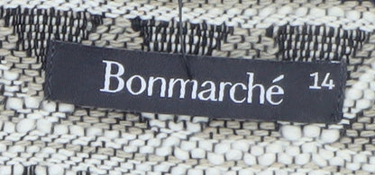 Womens UK Size 14 Bonmarché Blue Basic Jacket