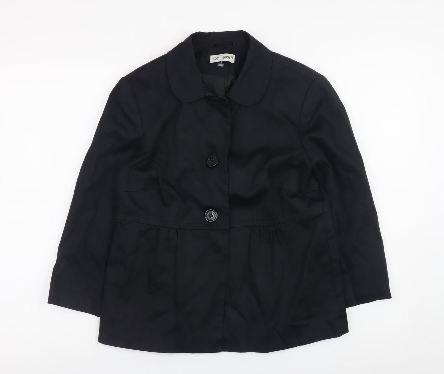 Womens UK Size 14 Clockhouse Black Basic Jacket