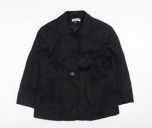 Womens UK Size 14 Clockhouse Black Basic Jacket
