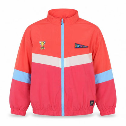 Front view of Marks & Spencer boys’ red harry potter windbreaker jacket 10-11 years
