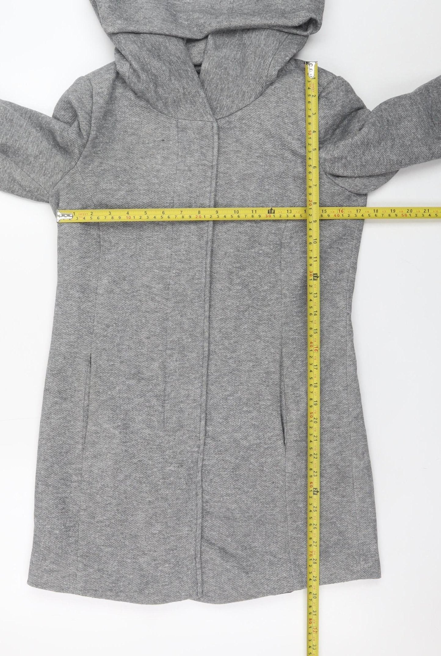 Womens UK Size S VERO MODA Grey Basic Jacket