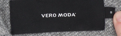 Womens UK Size S VERO MODA Grey Basic Jacket