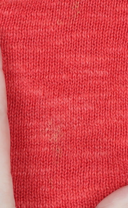 Gap Men Red Cotton Crew Neck Pullover Jumper Size M