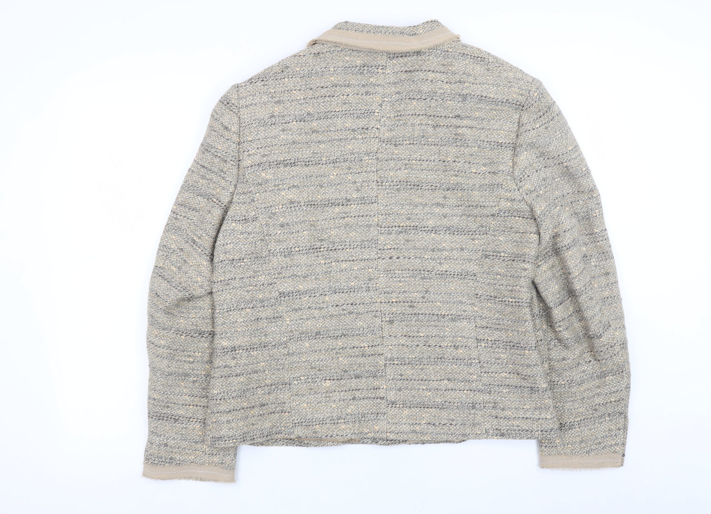 Womens UK Size 20 Marks and Spencer Beige Cardigan Jumper