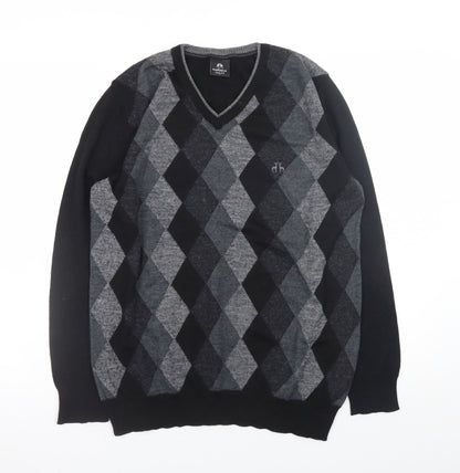 Mens UK Size L Karaca Grey Pullover Jumper