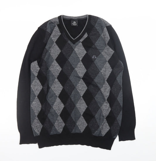 Mens UK Size L Karaca Grey Pullover Jumper